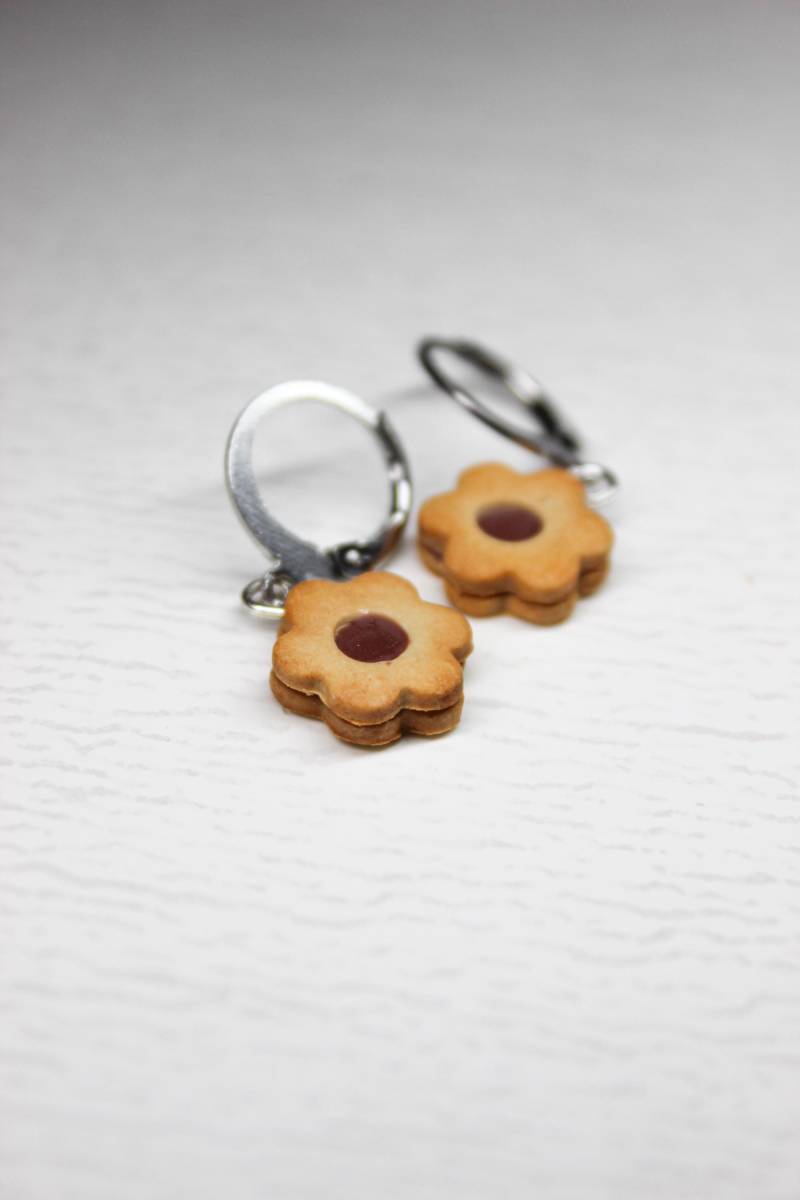 Ohrringe „Mürbchen" Aus Modelliermasse/Miniatur Food Weihnachten Plätzchen Ohrringe „Mürbchen" Aus Modelliermasse/Miniatur Food Weihnachten Plätzchen von LelesClay