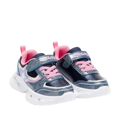 Lelli Kelly Dora LKAL5262 Schuhe Farbe Blau mit Lichtern Weiße Gummisohle stoßdämpfend, blau, 29 EU von Lelli Kelly