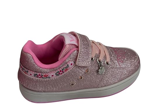 Lelli Kelly Frangetta Mix LKAL8071 Schuh mit Lichtern Farbe Rosa Glitzer mit Gadget, Rosa Glitzer, 32 EU von Lelli Kelly