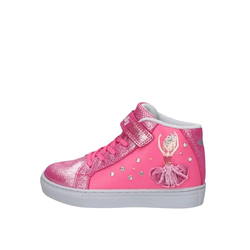 Lelli Kelly LKAL2286-ENO1 Sneaker Fuchsia Mid mit Lichtern und austauschbarem Rock, Rosa Fuchsia, 32 EU von Lelli Kelly