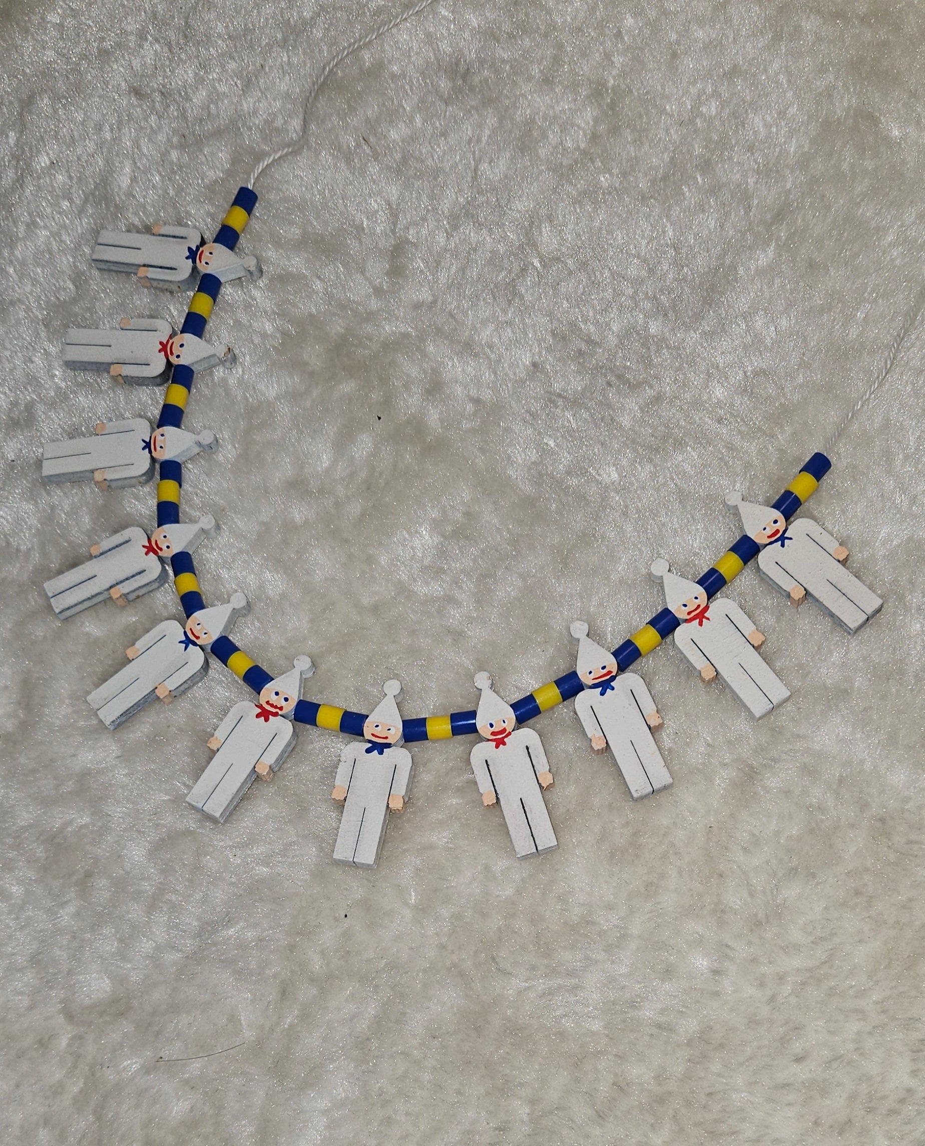 Fasnachtskette, Fastnacht Kette, Hemdklunker Kette, Fastnacht, Karneval, Elfenrat, Holzkette von Lelomihandmade