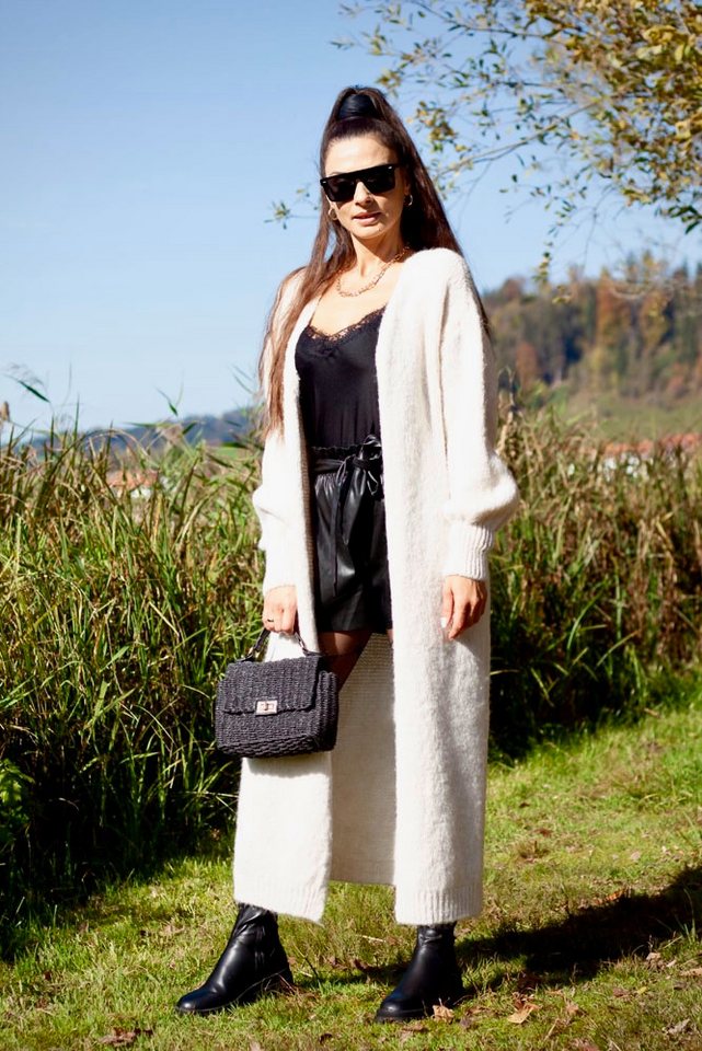 Lelü Fashion Cardigan Oversize Kann auch als Jacke getragen werden. von Lelü Fashion