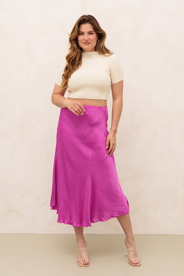 Lelü Fashion Satinrock Satinrock (3-tlg) mit elastischem Gummibund von Lelü Fashion