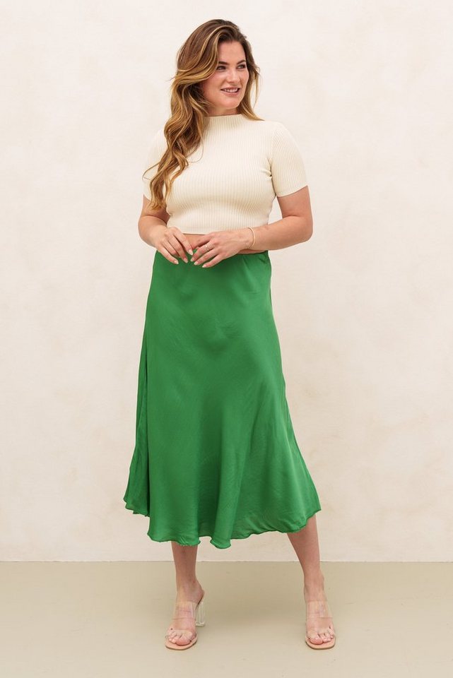 Lelü Fashion Satinrock Satinrock (3-tlg) mit elastischem Gummibund von Lelü Fashion