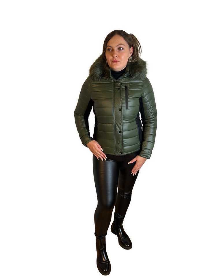 Lelü Fashion Winterjacke mit abtrennbarer Kapuze (1-St) mit abnehmbarer Kapuze von Lelü Fashion