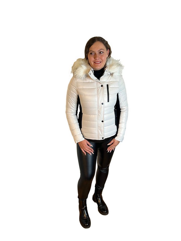Lelü Fashion Winterjacke mit abtrennbarer Kapuze (1-St) mit abnehmbarer Kapuze von Lelü Fashion