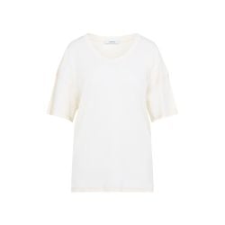 Lemaire Damen Weißes Baumwoll-t-shirt von Lemaire
