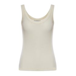 Lemaire Weißes Rib Tanktop Für Damen von Lemaire