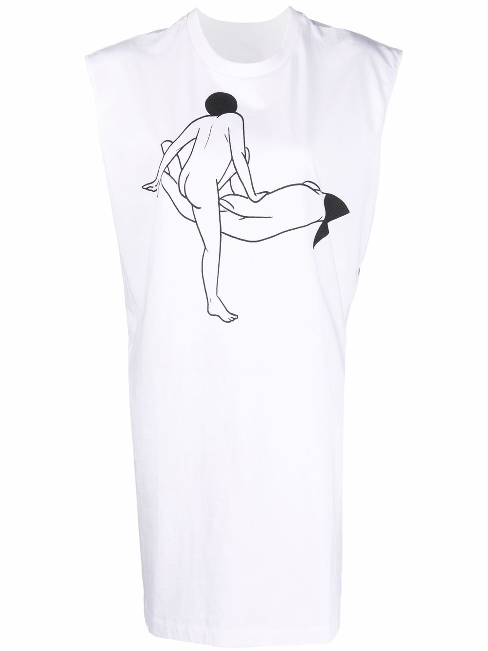 LEMAIRE x Tomaga Trägerkleid mit Print - Weiß von LEMAIRE