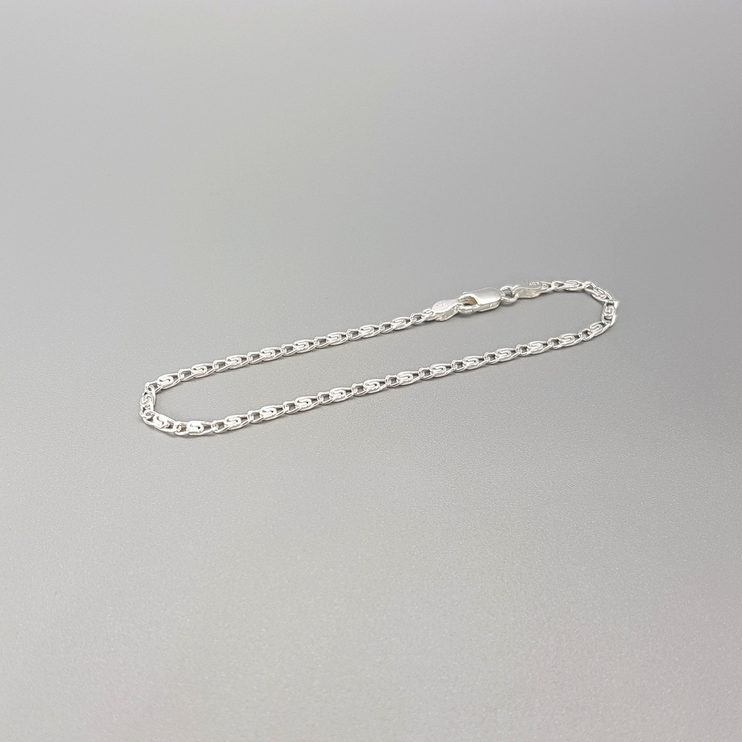 Armband Silber Elemente Mit Schnörkelform Massiv Sterlingsilber Armband Silber Elemente Mit Schnörkelform Massiv Sterlingsilber von LemasBling