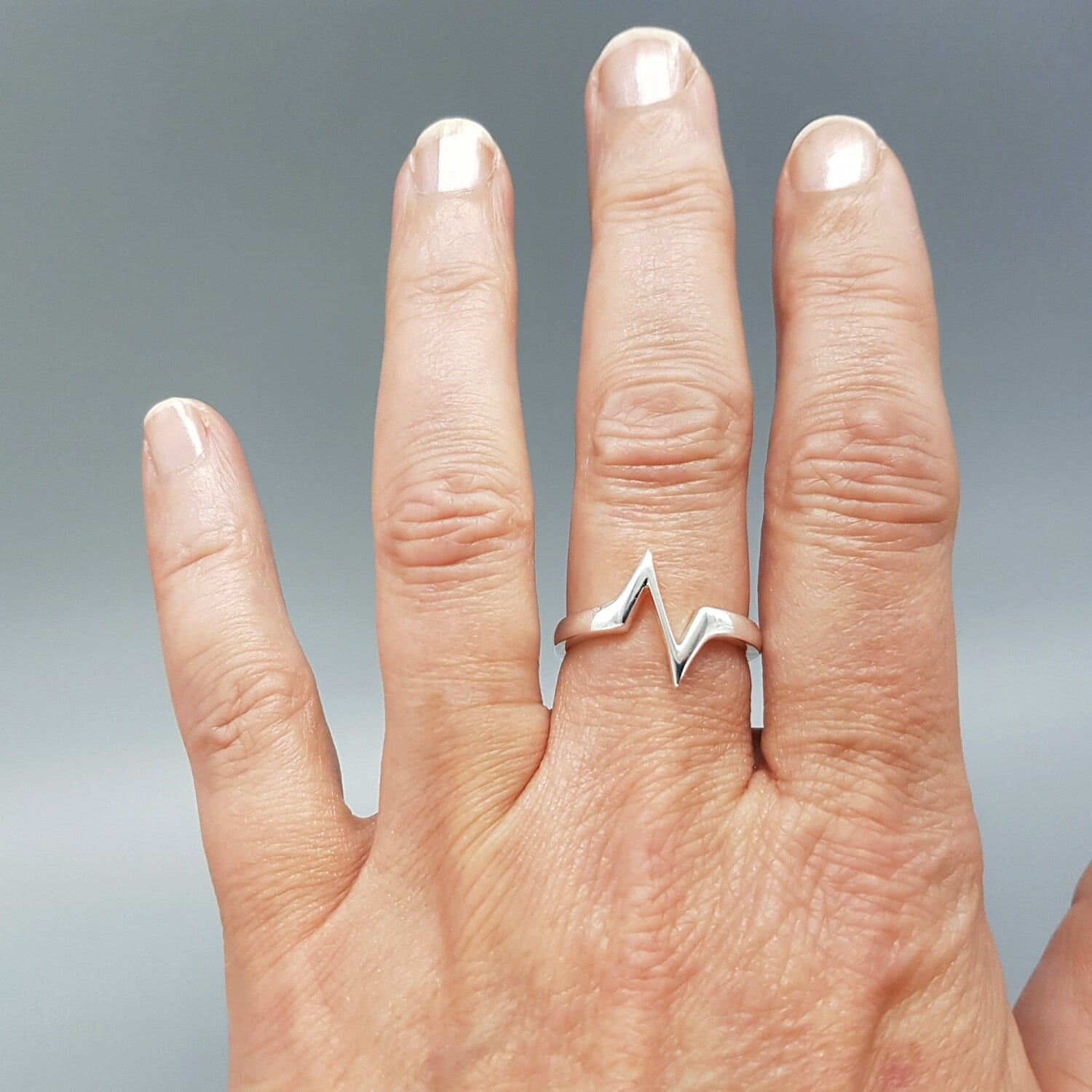 Ring Silber Blitz Groß Sterlingsilber Ring Silber Blitz Groß Sterlingsilber von LemasBling