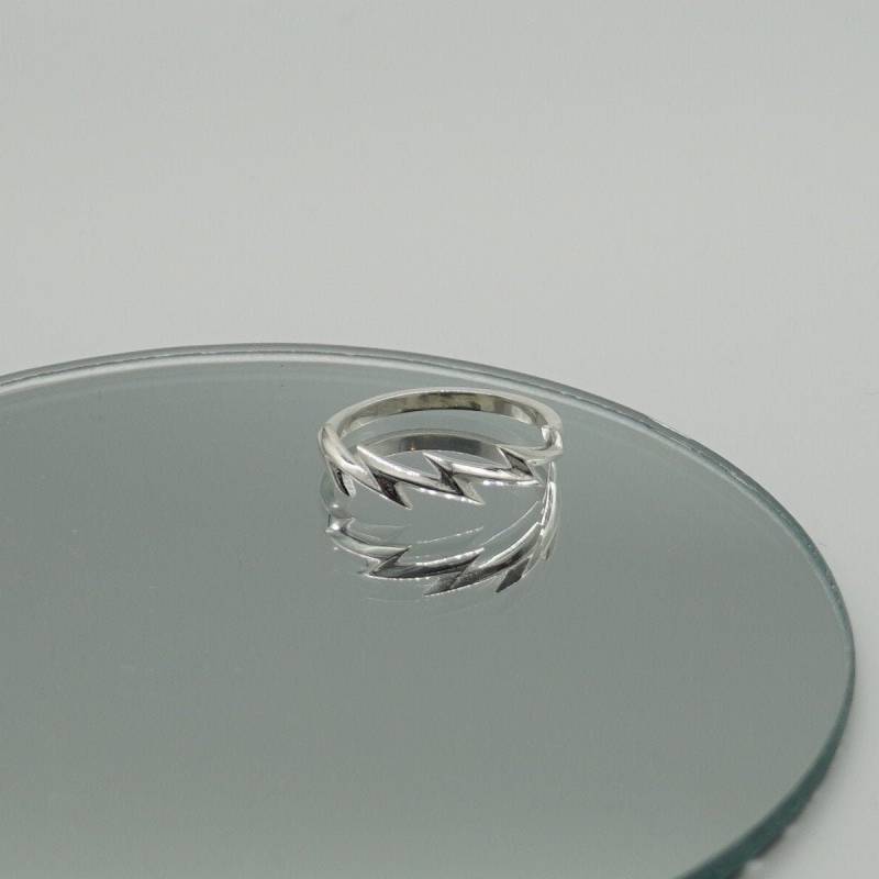 Ring Silber Blitz Sterlingsilber Ring Silber Blitz Sterlingsilber von LemasBling