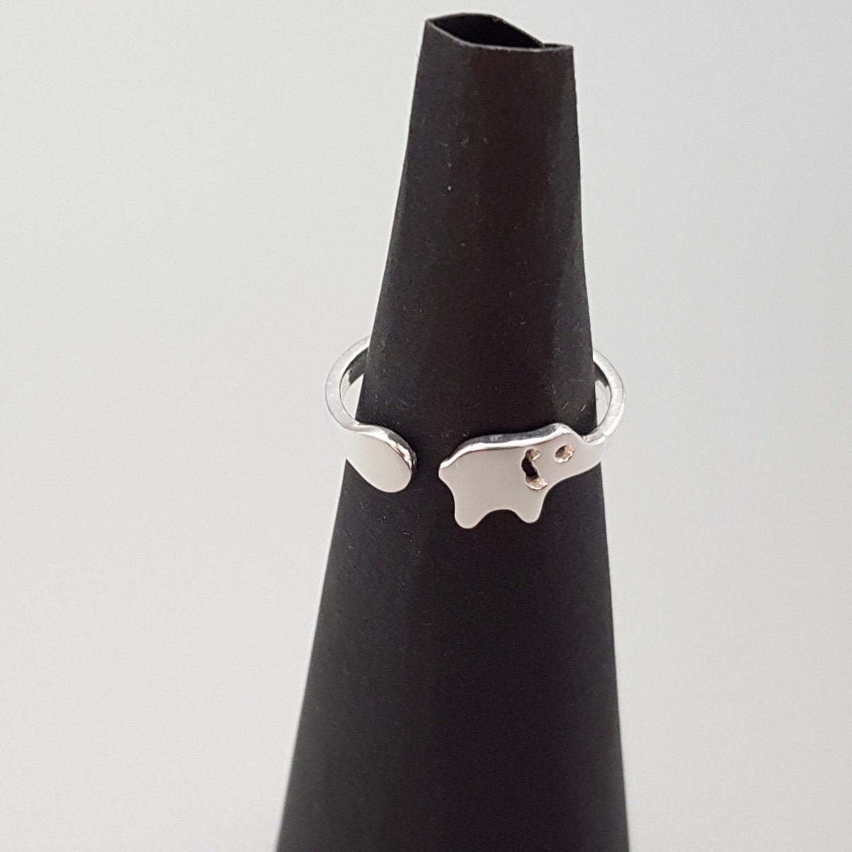 Ring Silber Elefant Glänzend Sterlingsilber Ring Silber Elefant Glänzend Sterlingsilber von LemasBling