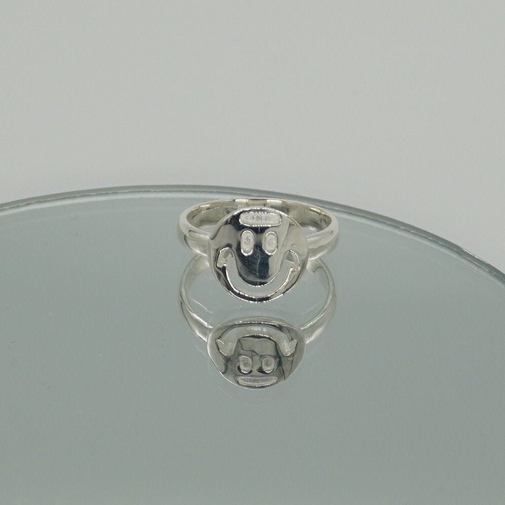 Ring Silber Smiley Glänzend Sterlingsilber Ring Silber Smiley Glänzend Sterlingsilber von LemasBling