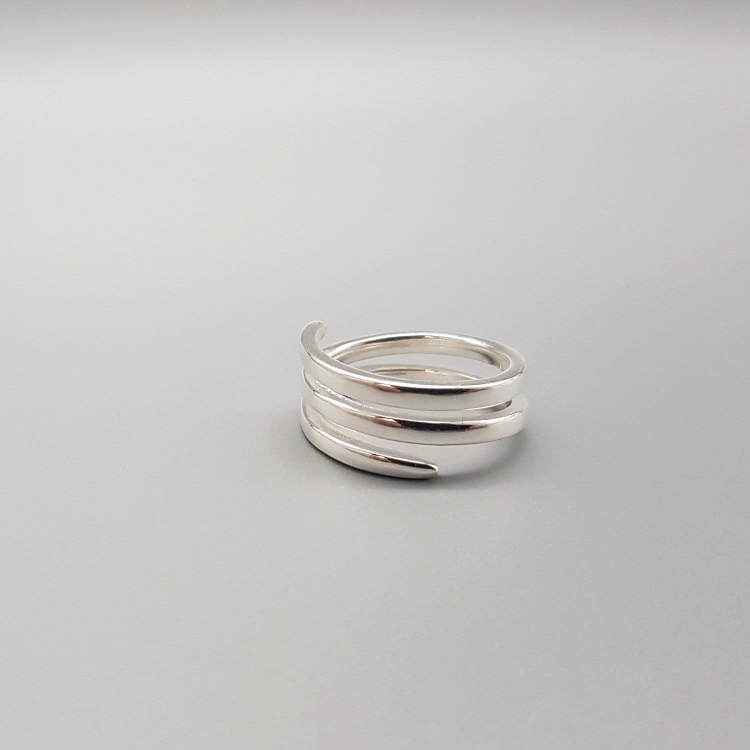 Ring Silber Spirale Glänzend Sterlingsilber Ring Silber Spirale Glänzend Sterlingsilber von LemasBling