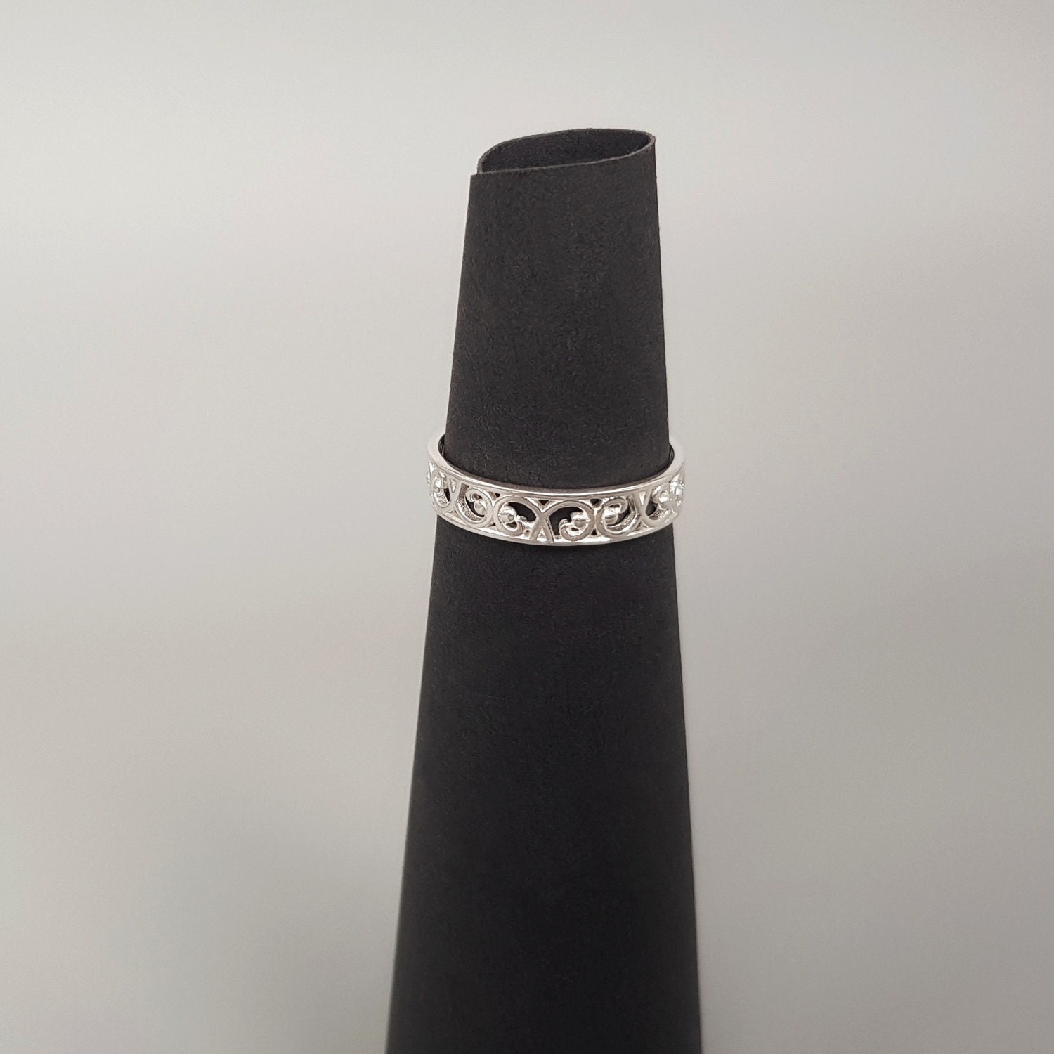 Ring Silber Verschlungenes Muster Sterlingsilber Ring Silber Verschlungenes Muster Sterlingsilber von LemasBling