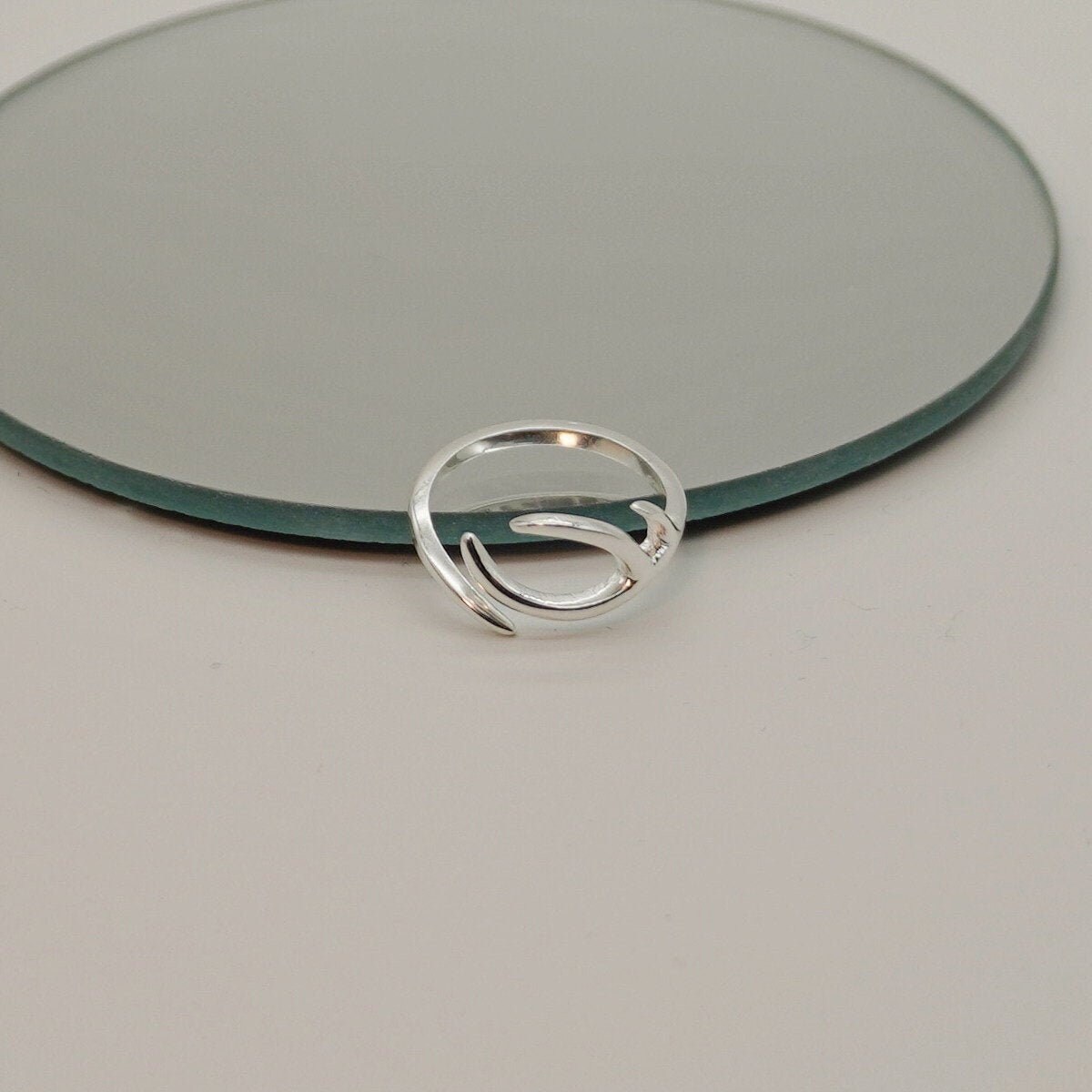 Ring Silber Welle Sterlingsilber Ring Silber Welle Sterlingsilber von LemasBling