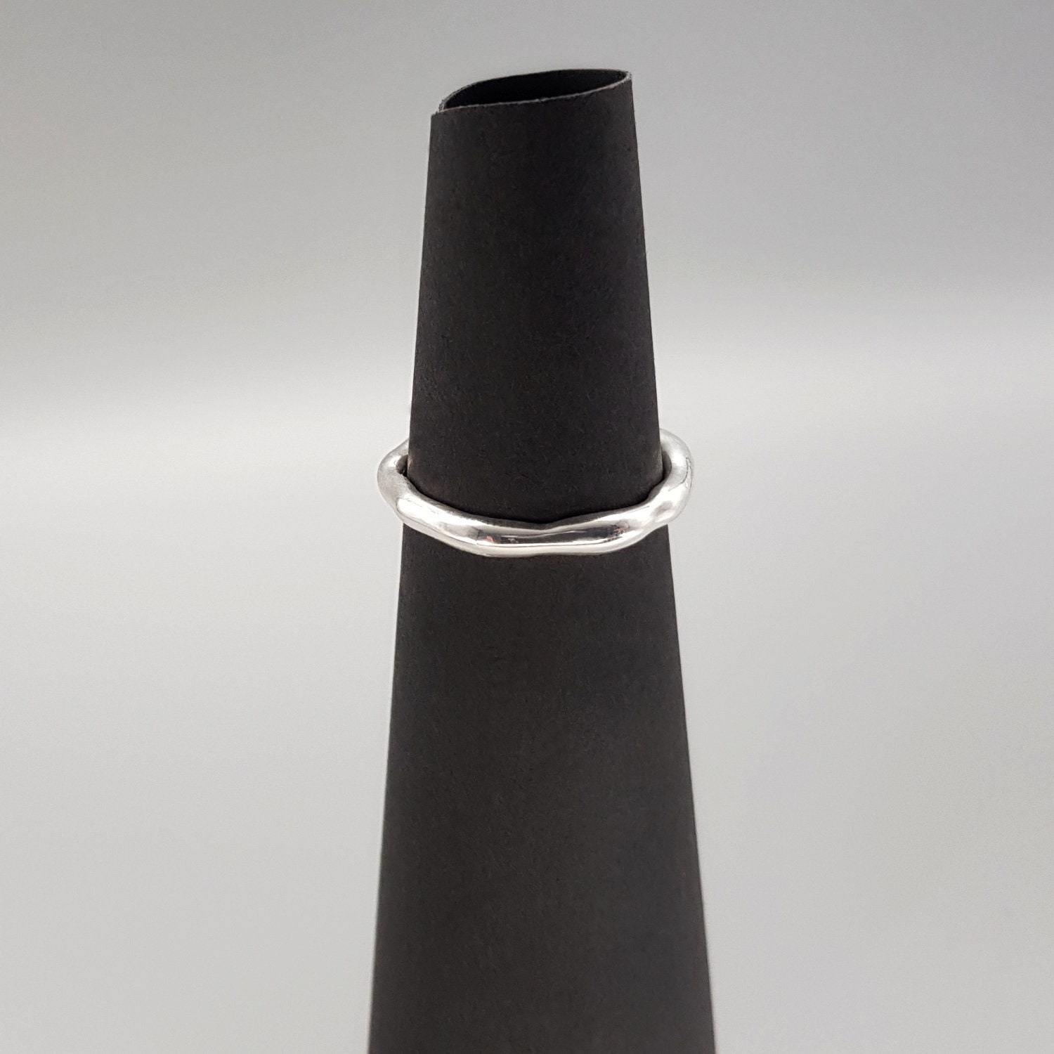 Ring Silber Wellig Glänzend Sterlingsilber Ring Silber Wellig Glänzend Sterlingsilber von LemasBling