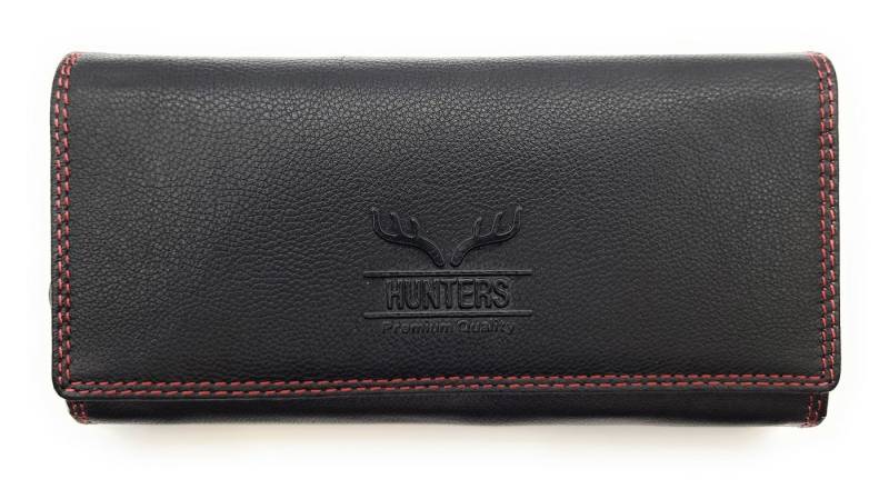 Lemasi Geldbörse Großes Damen Portemonnaie, echtes Leder, RFID Schutz, 18 Kartenfächer von Lemasi