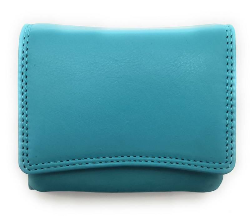 Lemasi Geldbörse Kompaktes Portemonnaie aus Nappaleder - RFID Schutz - viele Fächer von Lemasi