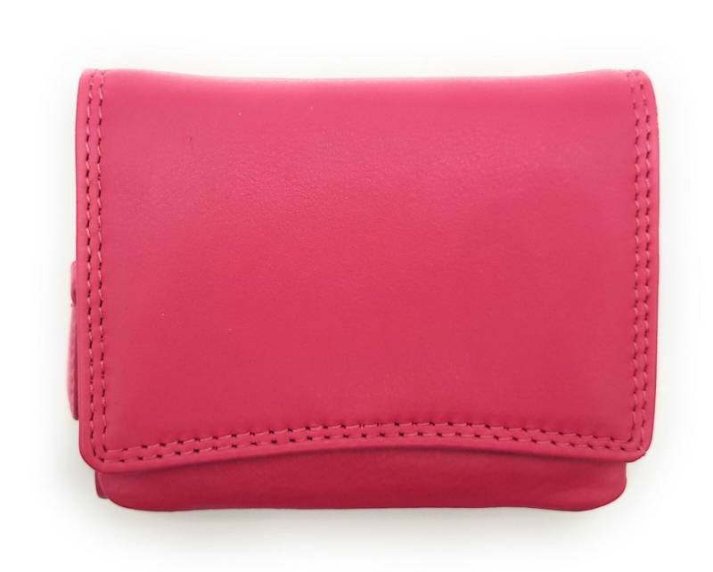 Lemasi Geldbörse Kompaktes Portemonnaie aus Nappaleder - RFID Schutz - viele Fächer von Lemasi