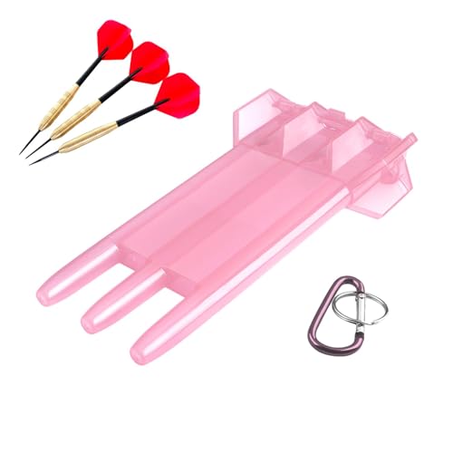 Lembeauty Darttasche mit weicher Spitze, Darttasche | Transparente Dart-Geldbörse,Dartetuis für Darts mit weicher Spitze und Verschlussschnalle, inklusive Darts mit weicher Spitze und zusätzlichen Lembeauty Darttasche mit weicher Spitze, Darttasche | Transparente Dart-Geldbörse,Dartetuis für Darts mit weicher Spitze und Verschlussschnalle, inklusive Darts mit weicher Spitze und zusätzlichen von Lembeauty
