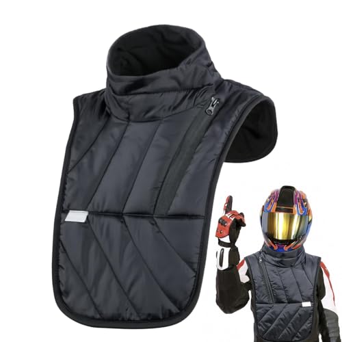 Lembeauty Motorrad-Hals- und Brustwärmer - Winddichter schwarzer Halswärmer,Beheizter Thermo-Nackenschutz für Outdoor-Aktivitäten im Winter, warme Winterausrüstung, Motorradschal Lembeauty Motorrad-Hals- und Brustwärmer - Winddichter schwarzer Halswärmer,Beheizter Thermo-Nackenschutz für Outdoor-Aktivitäten im Winter, warme Winterausrüstung, Motorradschal von Lembeauty