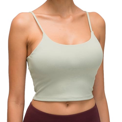 Lemedy Sport-BH, für Damen, gepolstert, Fitness, Workout, Laufshirt, Yoga, Tanktop - - small von Lemedy