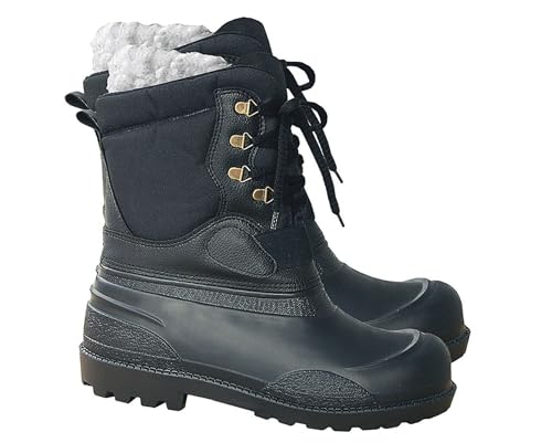 Lemi Winterstiefel Schneestiefel Gummistiefel Gefüttert Winterschuhe Termo(BLPIONIER) (47) von Lemi