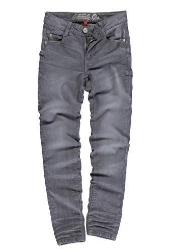 Lemmi Mädchen Jeggings Girls Slim Jeans, Grau (Grey Denim|Gray 0016), (Herstellergröße: 176) von Lemmi