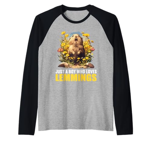 Herren Lemminge Lemming Raglan Herren Lemminge Lemming Raglan von Lemminge Lemming Tier Shop