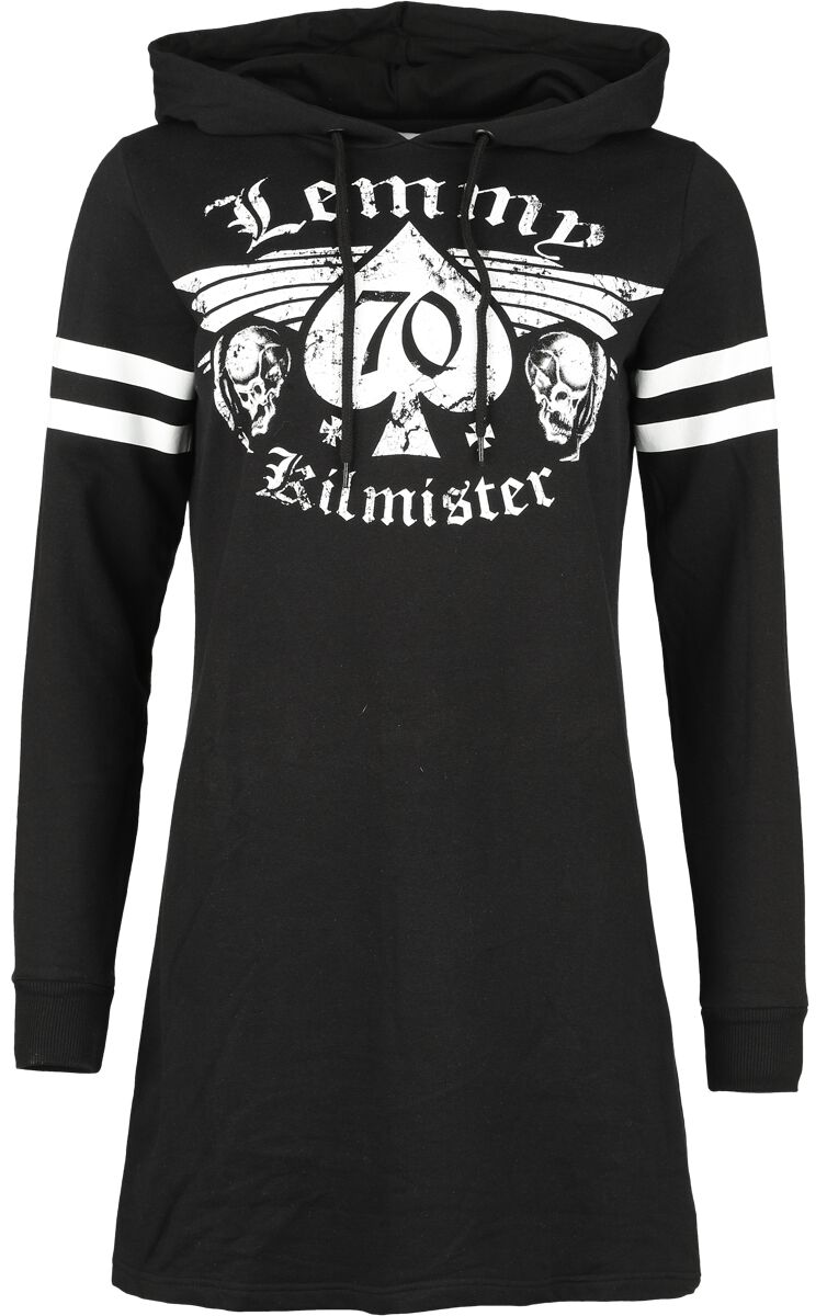 Lemmy Kilmister Kleid knielang - Lemmy Forever - XS bis XXL - für Damen - Größe L - schwarz  - EMP exklusives Merchandise! von Lemmy Kilmister