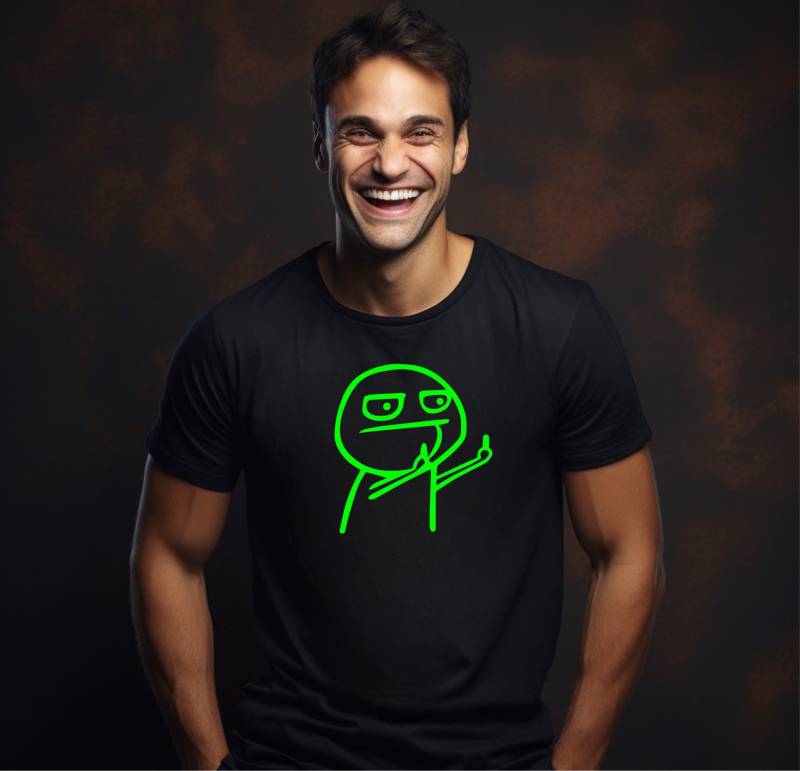 Sprüche T-Shirt Comic Mittelfinger Männer Lustig Funshirt Bis 4xl von LemmysHolzschmiede