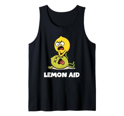 Lemon Aid Funny Lemonade Meme Graphic Humorous Men Women Tank Top Lemon Aid Funny Lemonade Meme Graphic Humorous Men Women Tank Top von Lemon Aid Lemonade Lemons Humorous Apparel