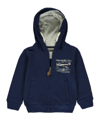 Lemon Beret Jungen Kapuzenjacke Pilot in blau 128 von Lemon Beret