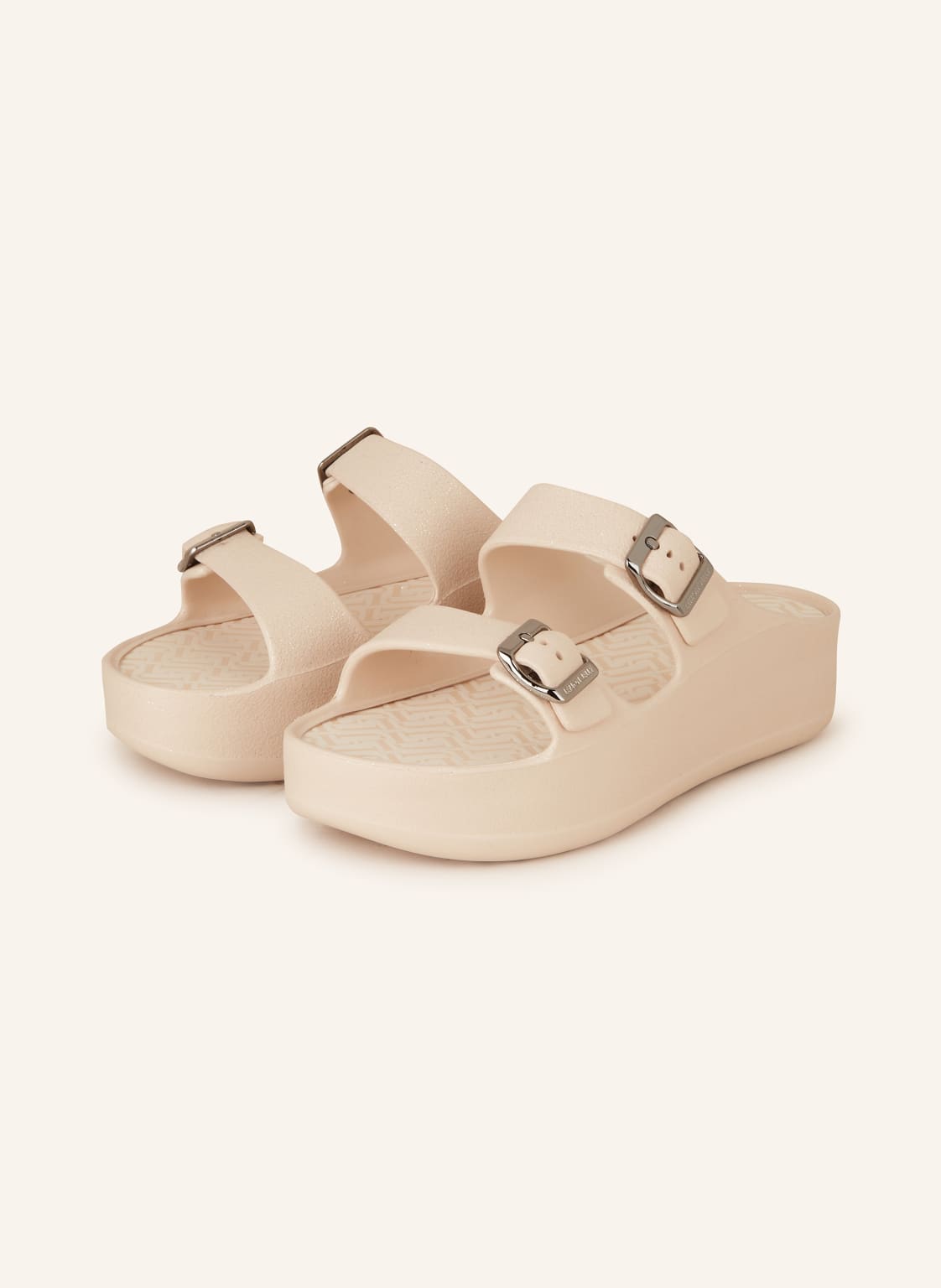 Lemon Jelly Plateau-Pantoletten Giulietta 03 beige von Lemon Jelly