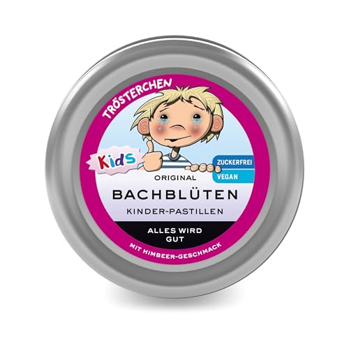 Original Bachblüten Pastillen Trösterchen für Kinder von Lemon Pharma, Vegan, Alkohol- und Zuckerfrei, nach Dr. Bach, Unterstützung bei emotionalen Herausforderungen Original Bachblüten Pastillen Trösterchen für Kinder von Lemon Pharma, Vegan, Alkohol- und Zuckerfrei, nach Dr. Bach, Unterstützung bei emotionalen Herausforderungen von Lemon Pharma