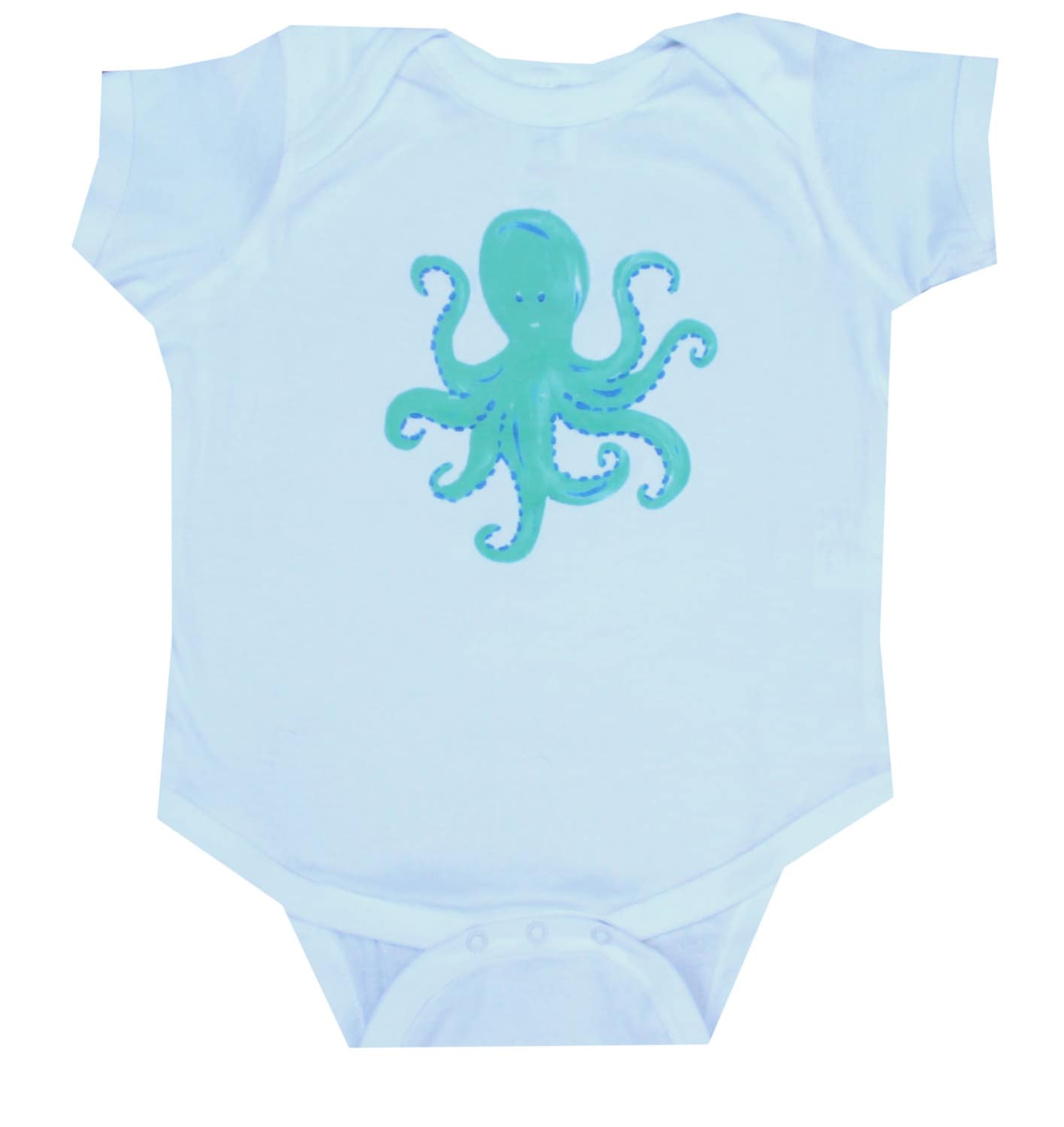 strand Baby Octopus Baumwolle Creeper Baby-Dusche-Geschenk Baby-Mädchen-Baby-Boy strand Baby Octopus Baumwolle Creeper Baby-Dusche-Geschenk Baby-Mädchen-Baby-Boy von LemondaisyDesign