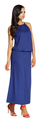 Lemoniade Damen Sommerkleid mit ausgefallenem Schnitt Made in EU, Modell 3 Navy, Gr. M (38) von Lemoniade