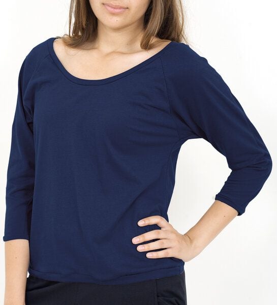 Lena Schokolade Jump in Pulli/ Raglan Top - navy tiefblau von Lena Schokolade