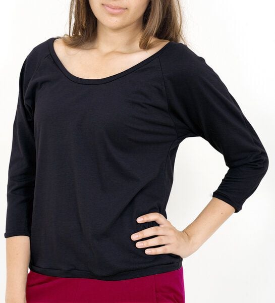 Lena Schokolade Jump in Pulli/ Raglan Top - schwarz von Lena Schokolade