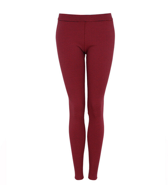 Lena Schokolade Legging Striped Rot von Lena Schokolade