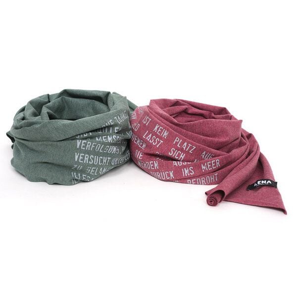 Lena Schokolade Schal "Aufklärer" meliert versch. Farben von Lena Schokolade