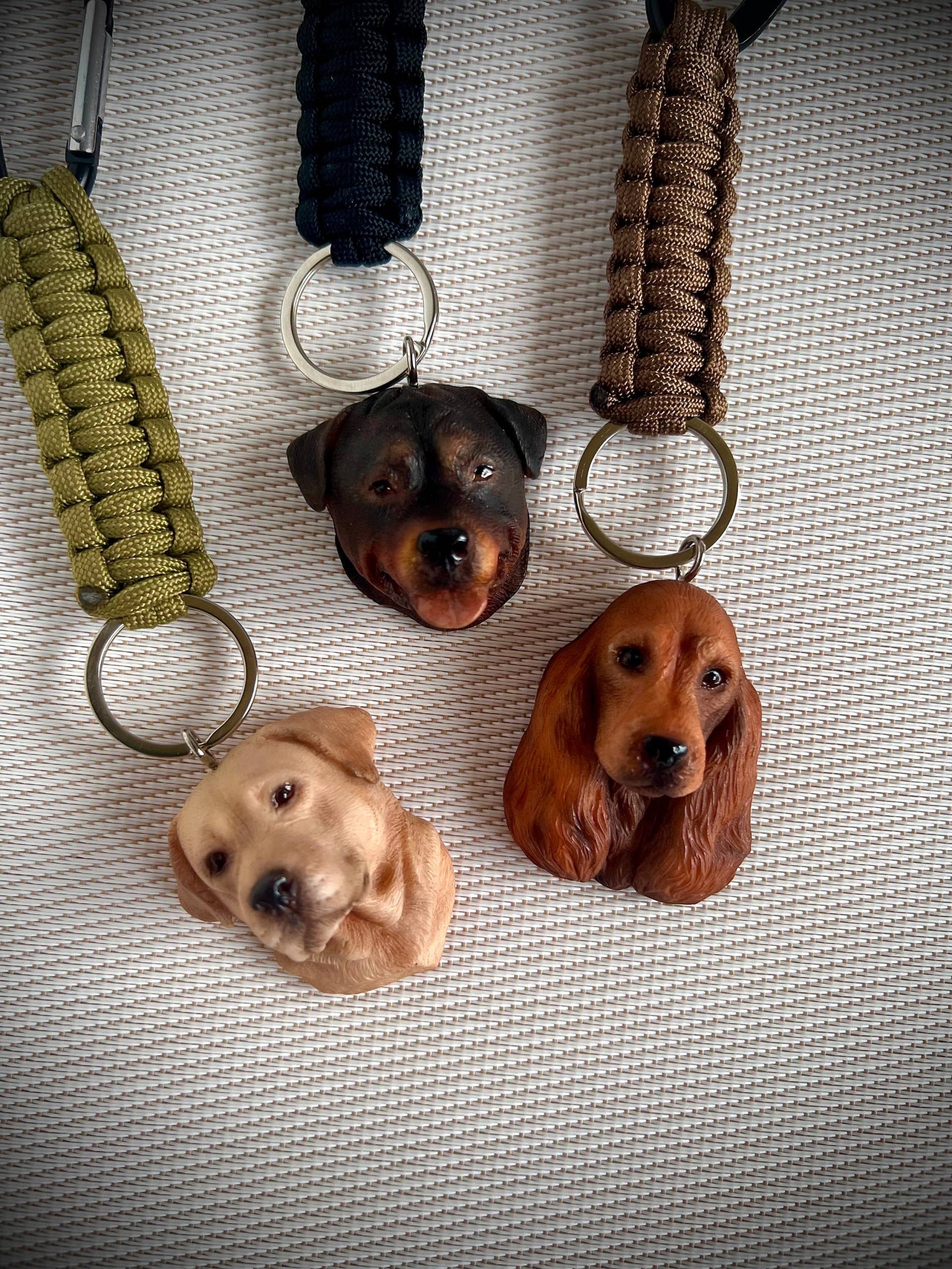 Handgemachte Schlüsselanhänger Mit Dem Hund.3D Hund Figur.fimo.hundeliebhaber Geschenk.labrador Rottweiler Cocker Spaniel.polymerton 3D Handgemachte Schlüsselanhänger Mit Dem Hund.3D Hund Figur.fimo.hundeliebhaber Geschenk.labrador Rottweiler Cocker Spaniel.polymerton 3D von LenasartDeutschland