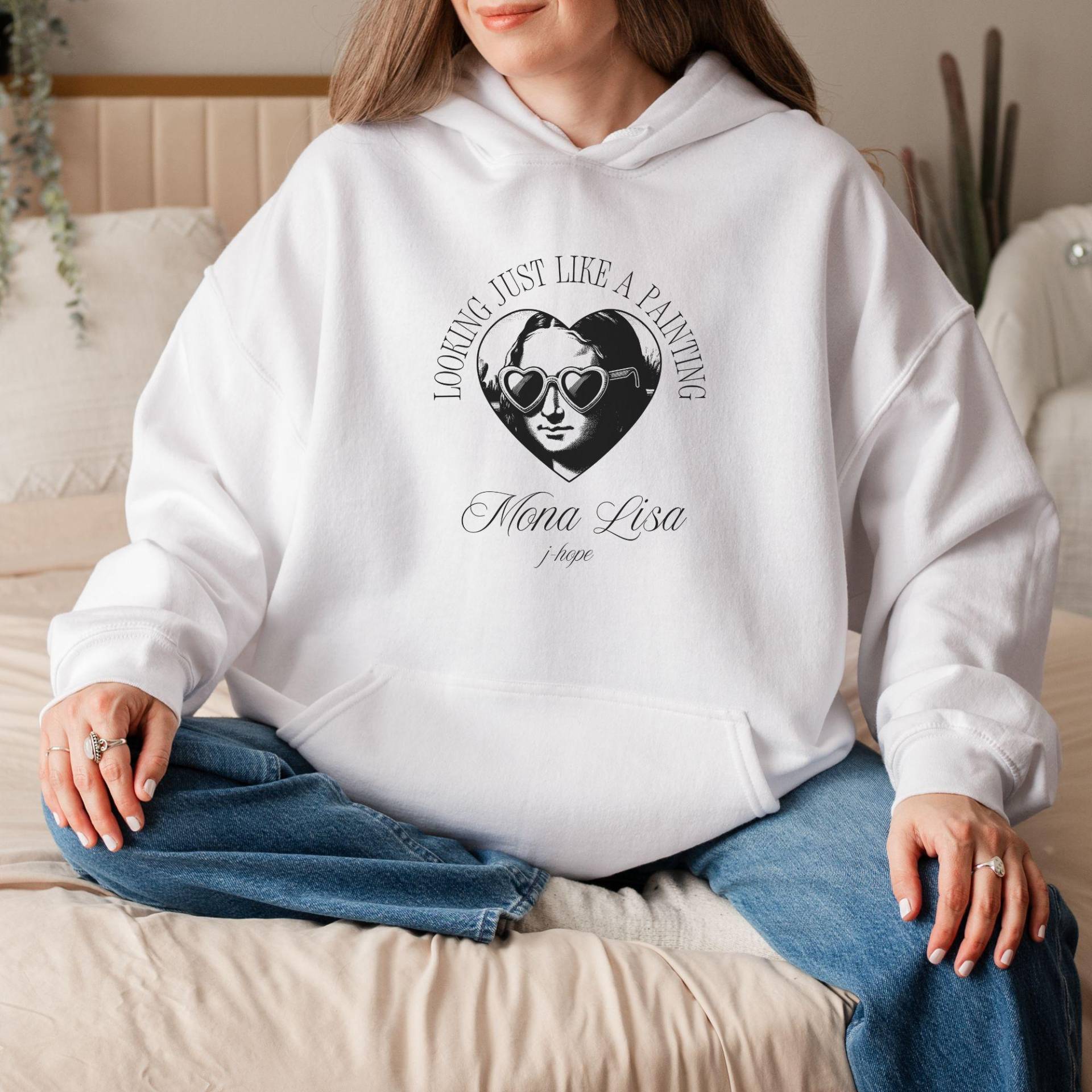 Bts Inspired Unisex Hoodie, J-Hope Hoodie With Inspirational Quote, Perfect For Casual Wear, Gifting, Streetwear, Artistic Vibes Bts Inspired Unisex Hoodie, J-Hope Hoodie With Inspirational Quote, Perfect For Casual Wear, Gifting, Streetwear, Artistic Vibes von LenasartLaB