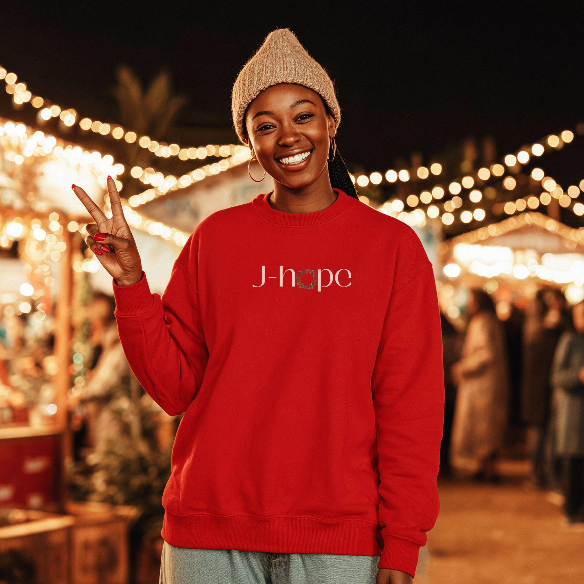 Bts J-Hope Crewneck Sweatshirt, Christmas Special Shirt, Merch, Perfect For Fans, Holidays, Music Lovers Gift Bts J-Hope Crewneck Sweatshirt, Christmas Special Shirt, Merch, Perfect For Fans, Holidays, Music Lovers Gift von LenasartLaB