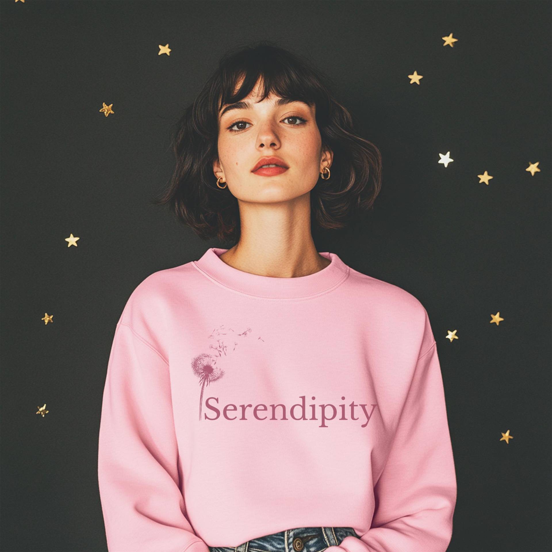 Serendipity Crewneck Sweatshirt, Bts Jimin Merch, Cozy Unisex Everyday Comfortwear, Casual Relaxed Style Serendipity Crewneck Sweatshirt, Bts Jimin Merch, Cozy Unisex Everyday Comfortwear, Casual Relaxed Style von LenasartLaB
