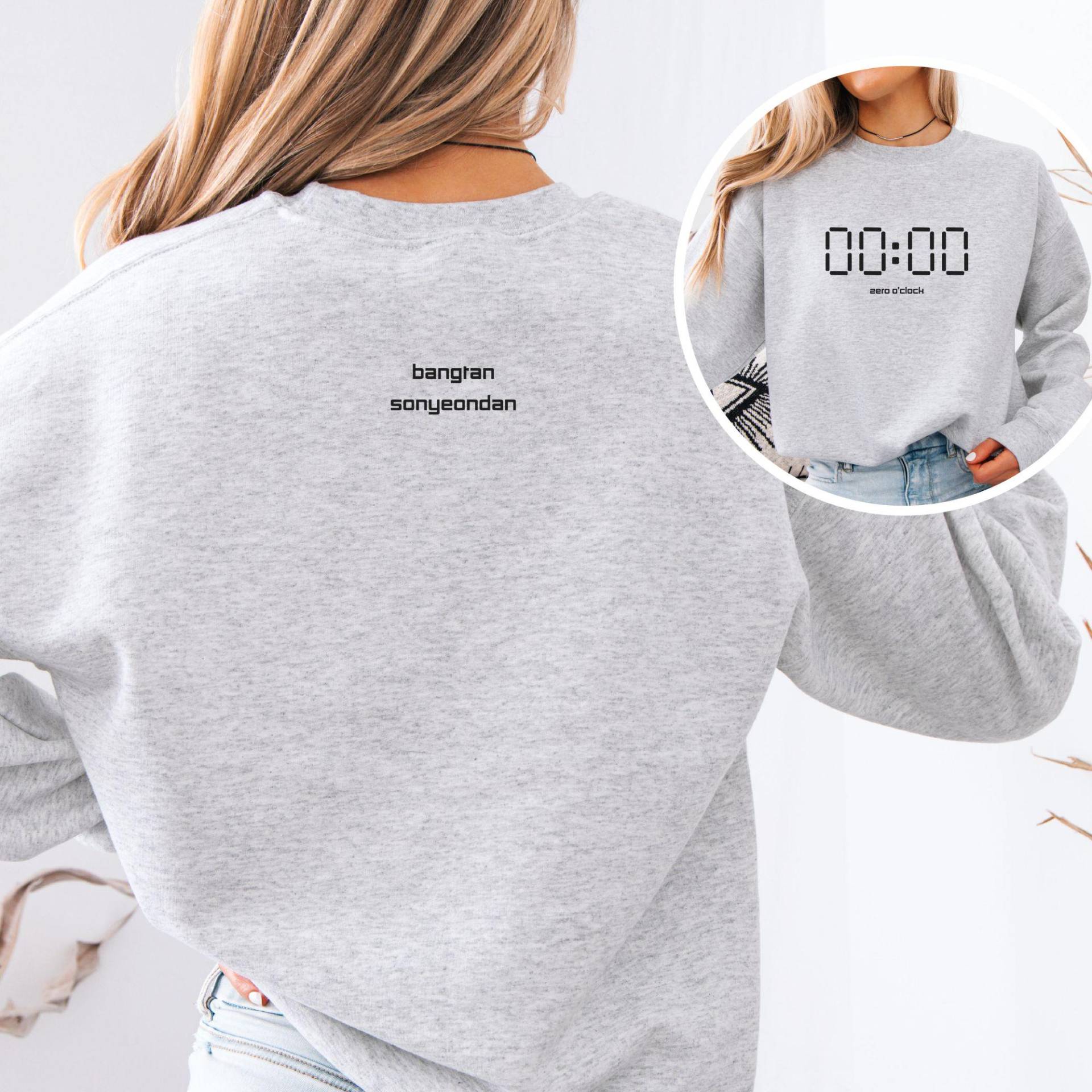 Zero O'clock Bts Sweatshirt, K-Pop Merch, Perfect Gift For Fan, Concert Birthday Zero O'clock Bts Sweatshirt, K-Pop Merch, Perfect Gift For Fan, Concert Birthday von LenasartLaB