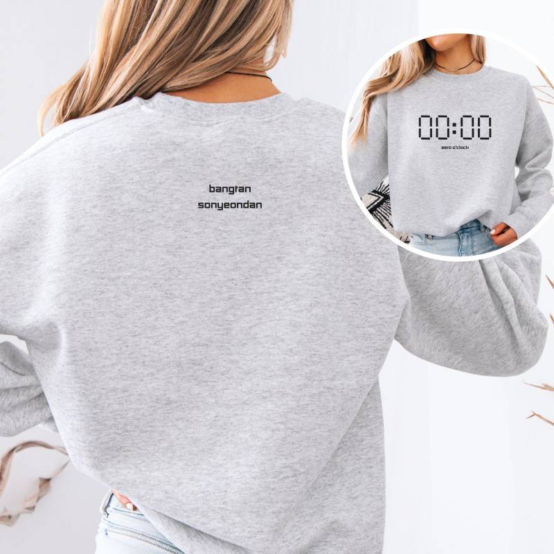 Zero O'clock Bts Sweatshirt, K-Pop Merch, Perfect Gift For Fan, Concert Birthday Zero O'clock Bts Sweatshirt, K-Pop Merch, Perfect Gift For Fan, Concert Birthday von LenasartLaB