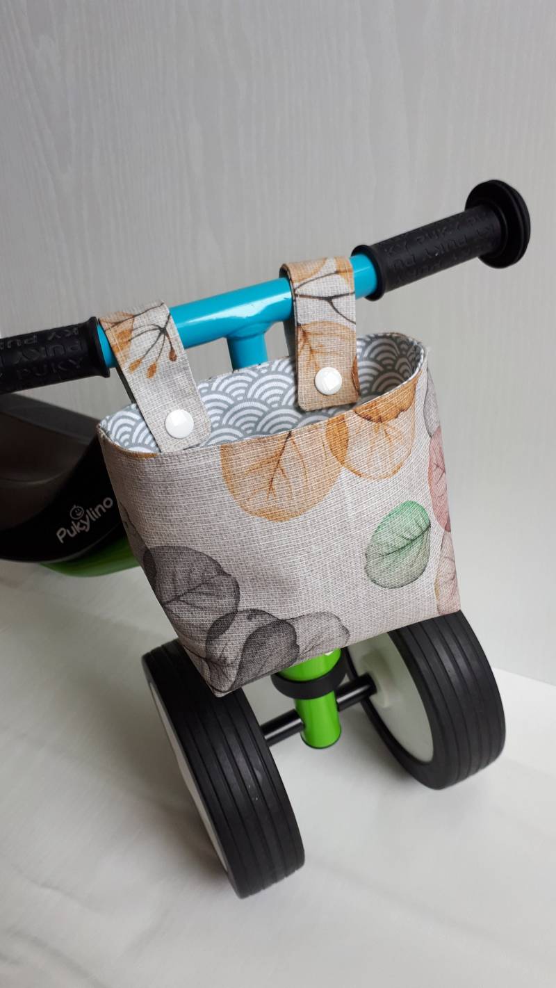 Lenkradtasche Für Pukylino/ Pukywutsch Aus Beschichteter Baumwolle | Abwaschbar Mit Blättermotiv von LenchensGetuschel